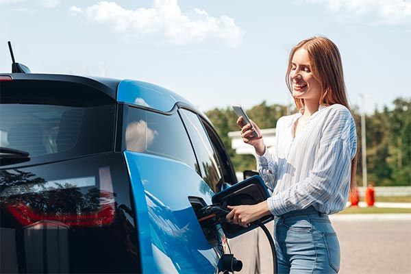 Charging an electric car