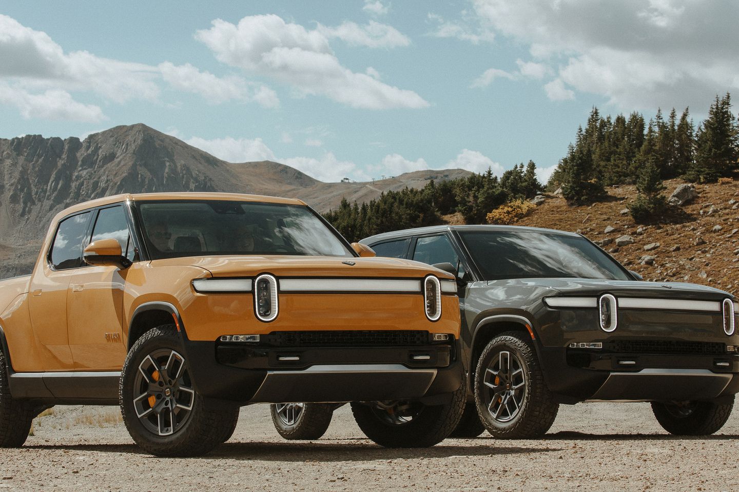 Rivian electric star shines on street and stock market debut