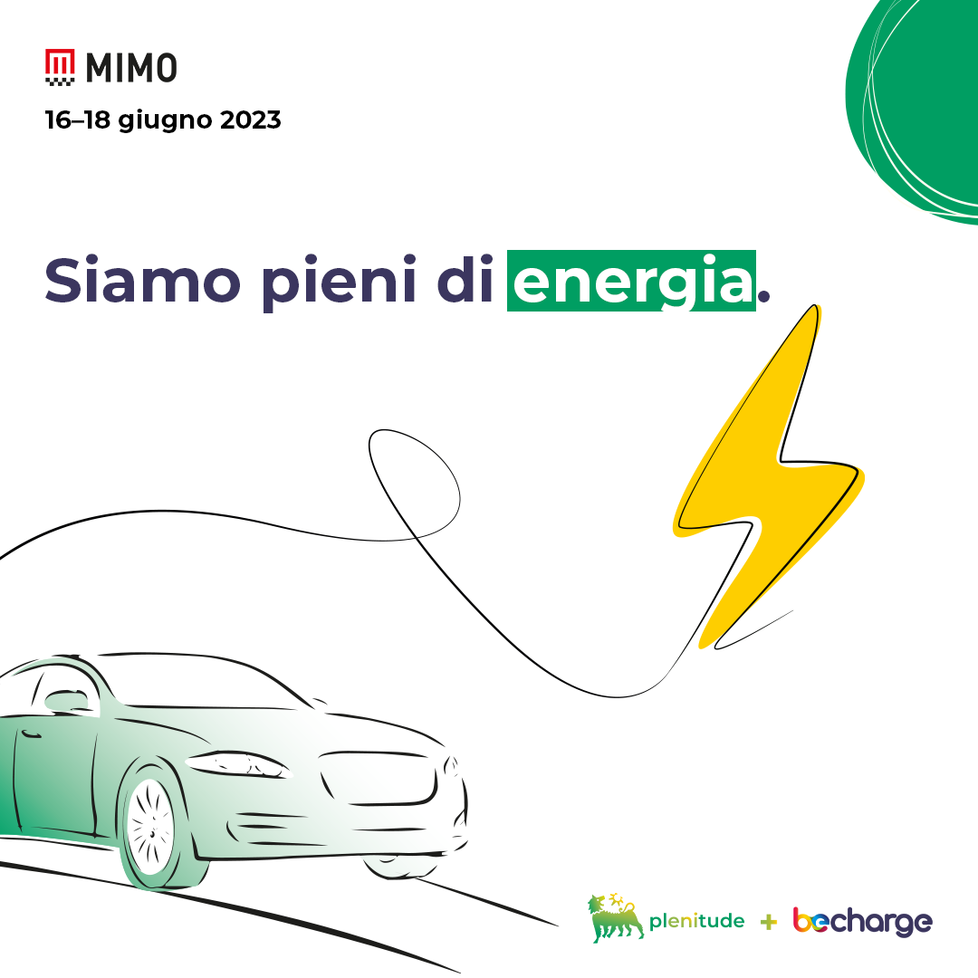 Plenitude+Be Charge partecipa a MIMO 2023, l’evento motoristico internazionale a Monza